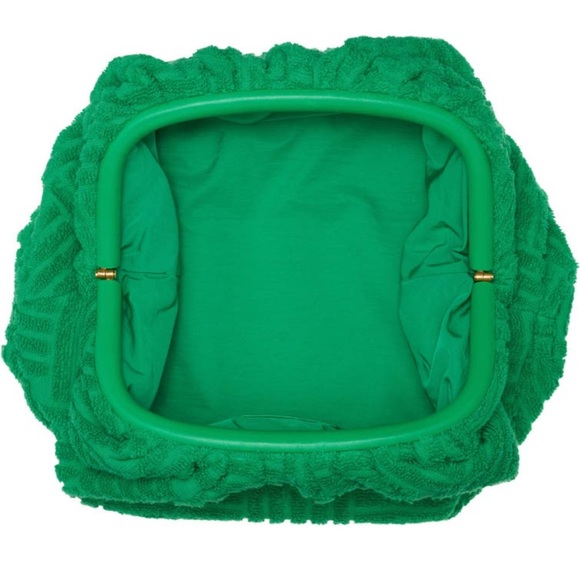 Bottega Veneta Teen Intrecciato Terry Cloth Clutch Bag, NEW - Picture 4 of 11
